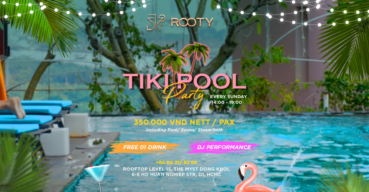Rooty Bar – Pool Party