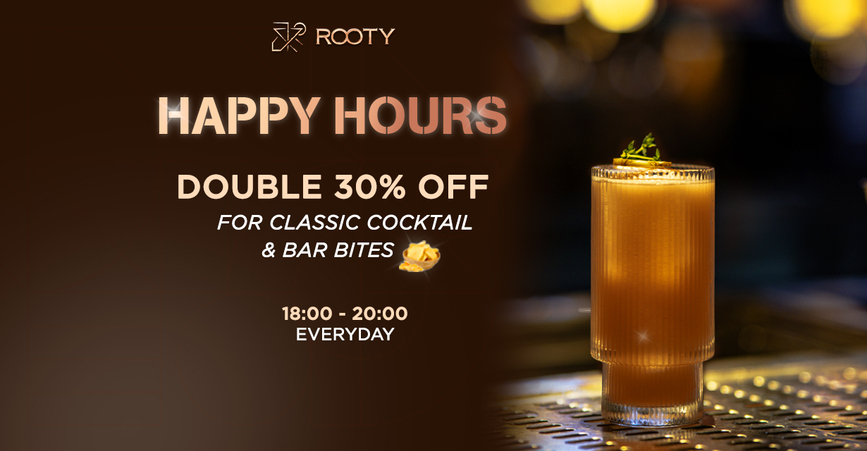 Rooty Bar – Happy Hours