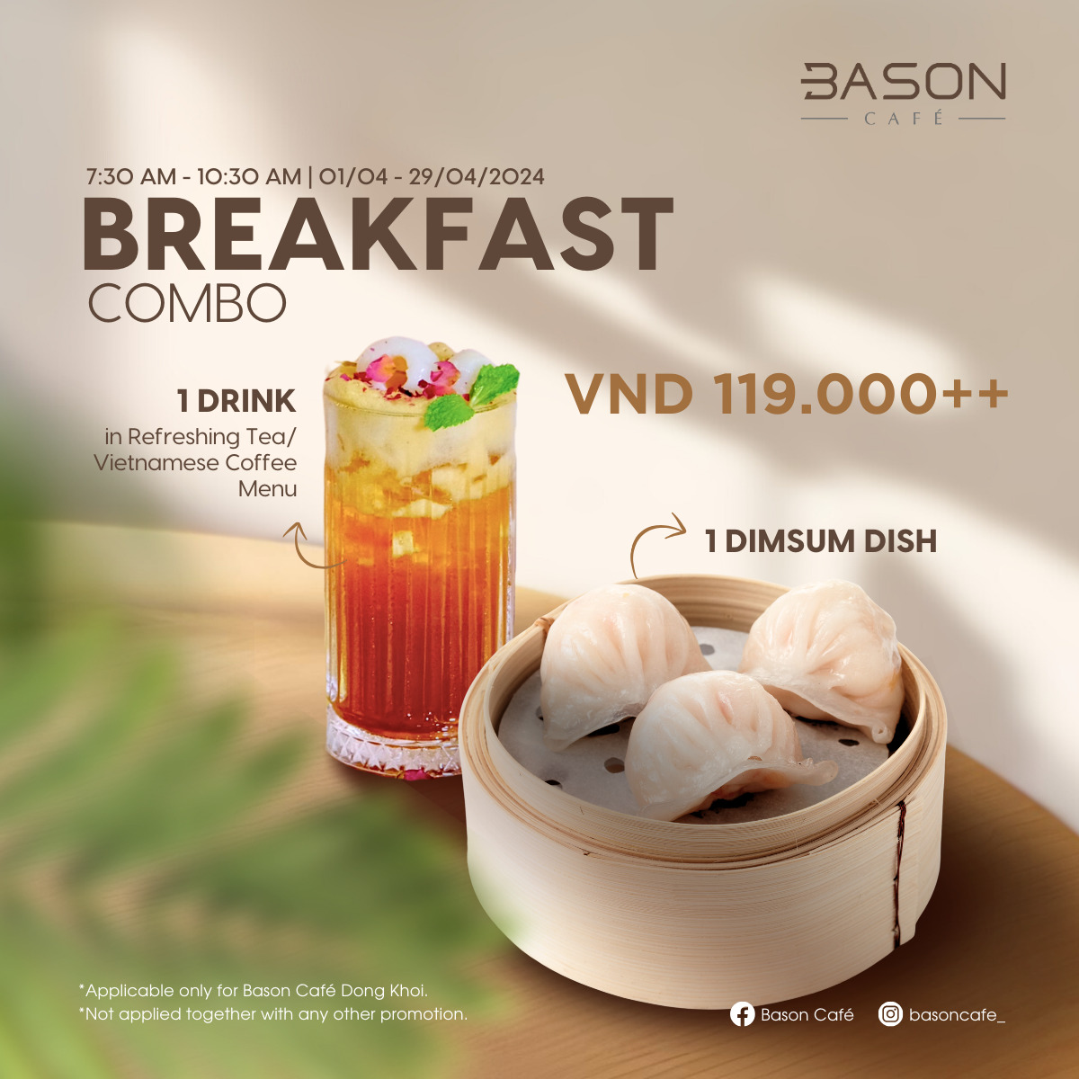 BASON CAFÉ – Breakfast Combo