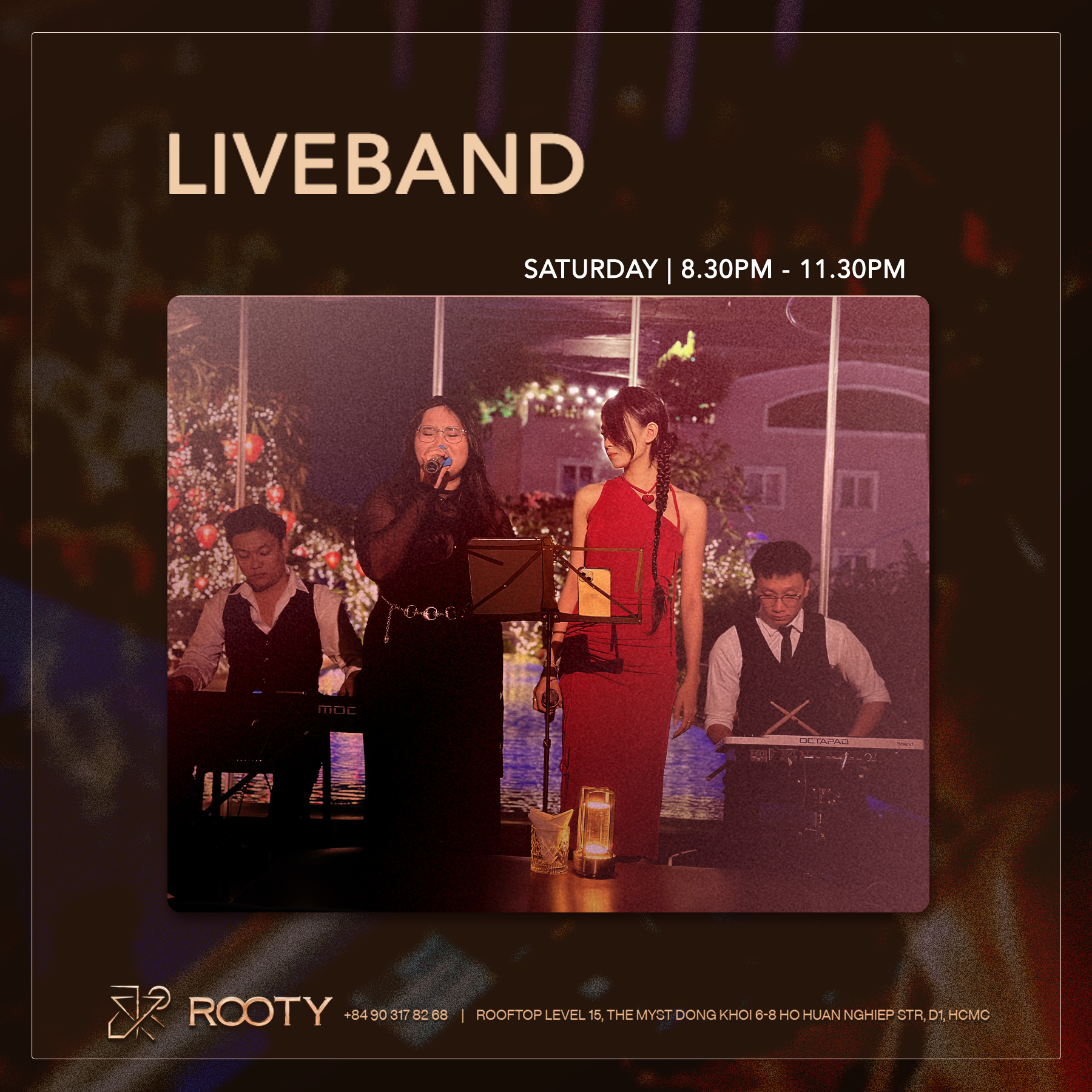 ROOTY BAR – Live Band Performance