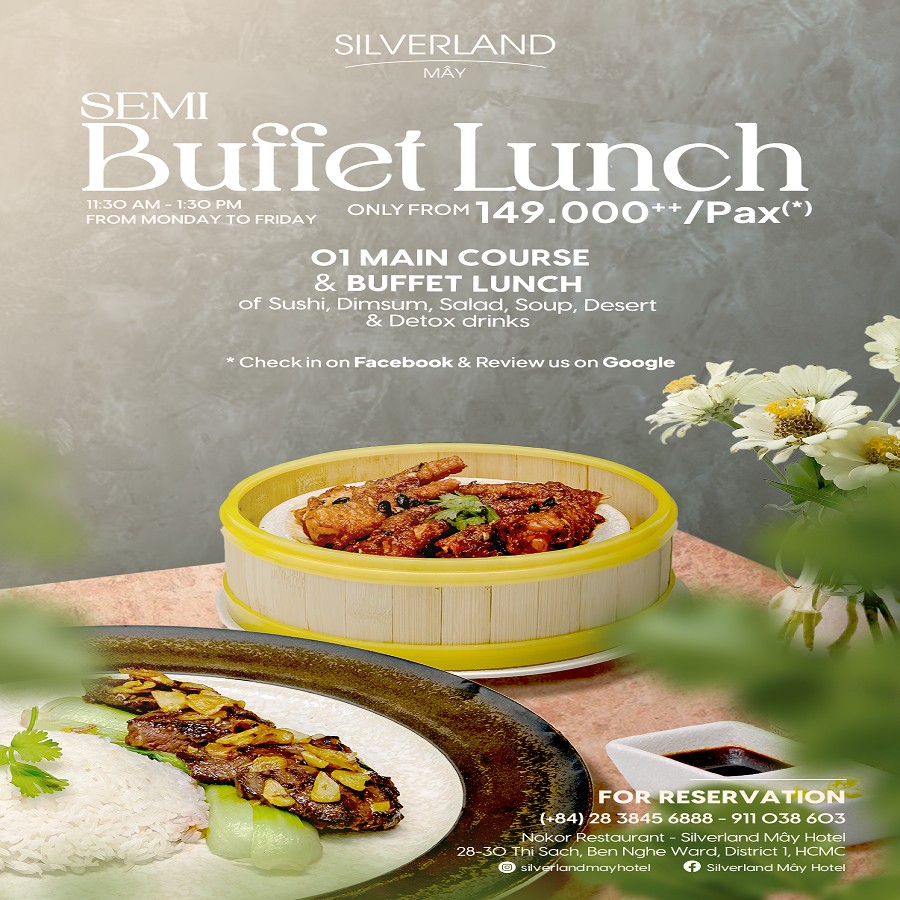 NOKOR RESTAURANT – Semi Buffet Lunch