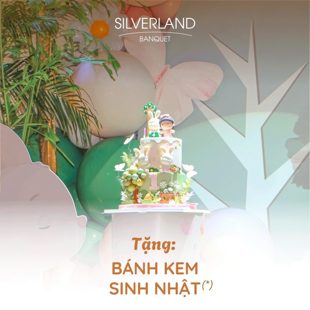 Ưu đãi tặng bánh kem sinh nhật cho bé