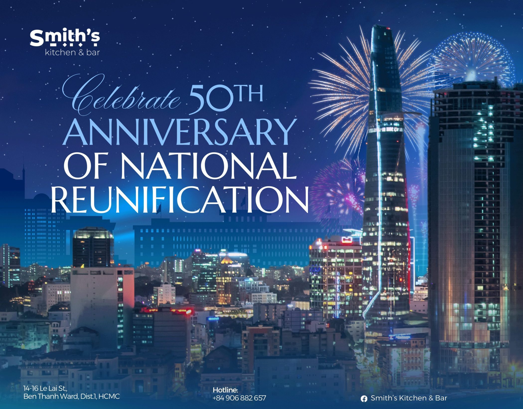 THE ULTIMATE SPOT TO WATCH FIREWORKS THIS APRIL 30