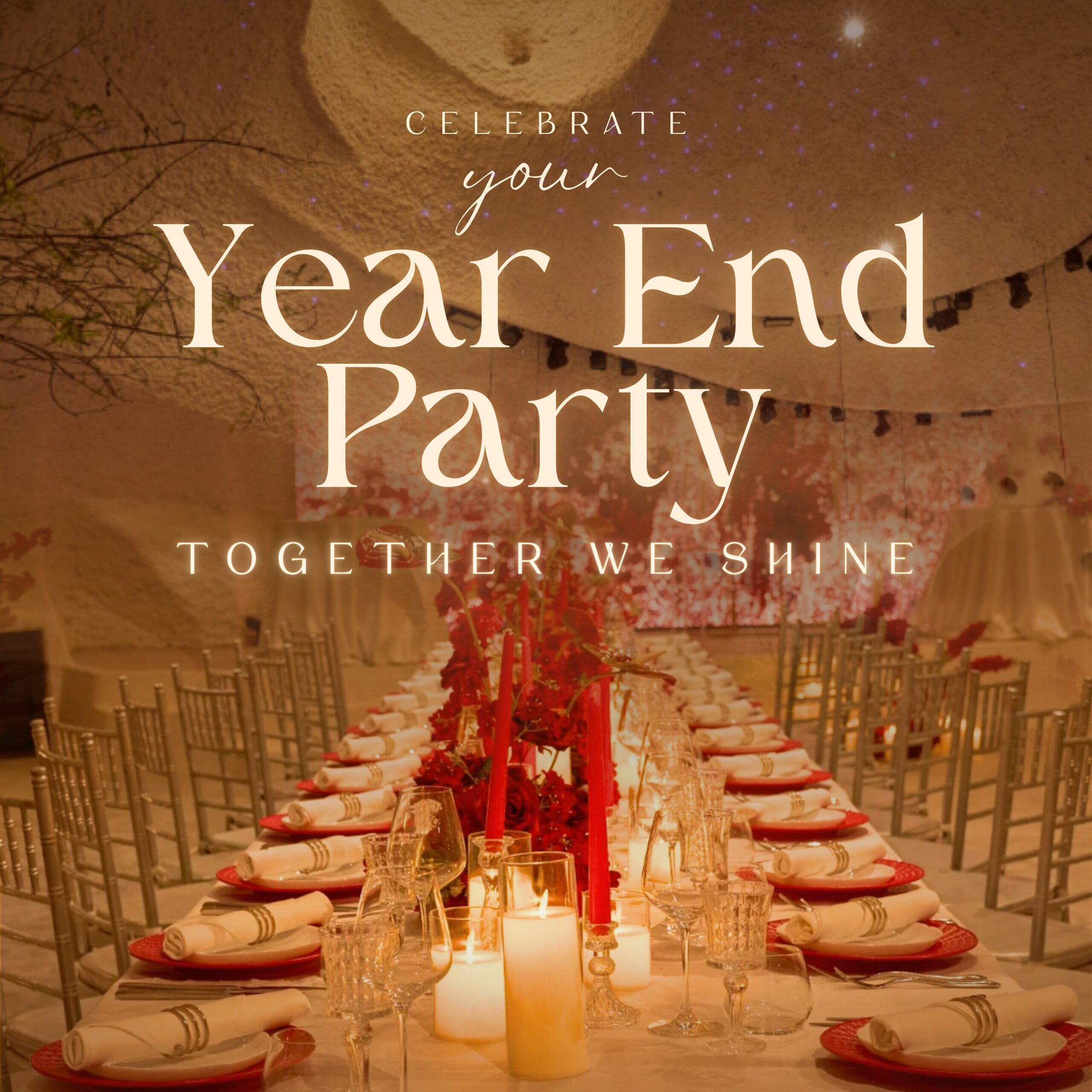 YOUR DESTINATION FOR YEAR-END CELEBRATIONS